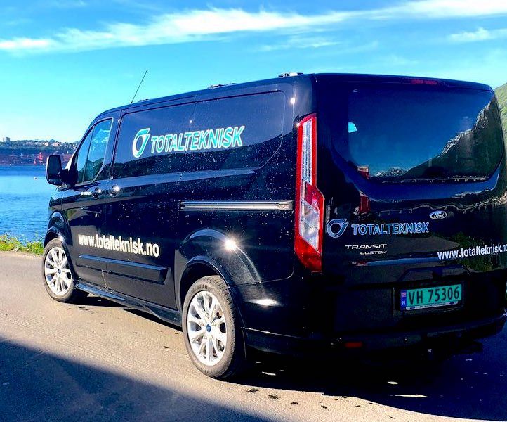 Servicebilen til Total Teknisk AS